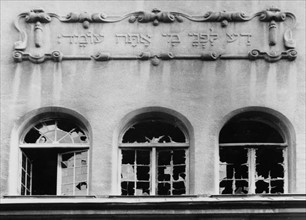 Kiel synagogue after Crystal Night