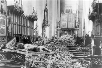 Second World War - destroyed Frauenkirche