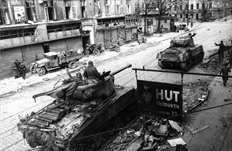 World War II - End of war in Vienna