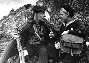 World War II - Soviet soldiers
