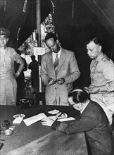 Second World War - Syrakus ceasefire agreement