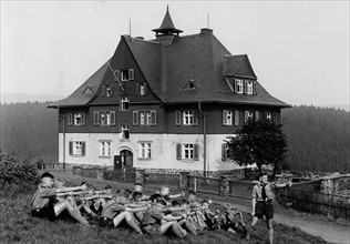Third Reich - youth hostel Johanngeorgenstadt 1937