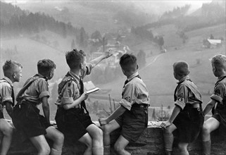 Third Reich - German Youth at youth hostel 1937