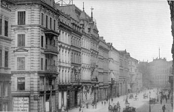 Bahnhofstraße Saarbuecken around 1893