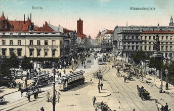 Berlin Alexander Square - historical