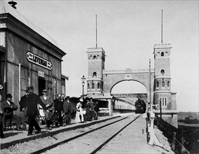 Historical Kiel - Levensau station