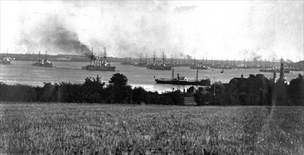 Historical Kiel - war fleet