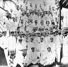 Boxer Rebellion - crew of gunboat "Iltis"