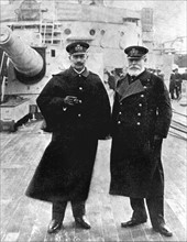 Emperor Wilhelm II and admiral von Holtzendorff