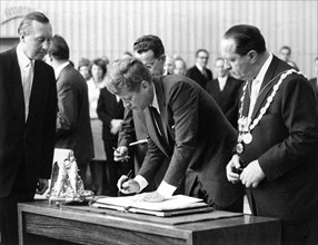 John F. Kennedy in Köln 1963