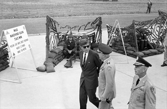 John F. Kennedy in Hanau 1963