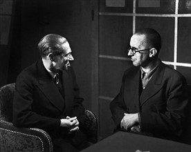 Lion Feuchtwanger and Bertolt Brecht