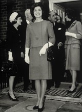 JACQUELINE KENNEDY (Visit in London), 1962.||rights=RM