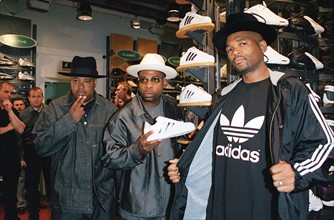 RUN-DMC
American Rap Group
At the launch of the largest Foot Locker store in...
