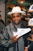 MEMBER OF "RUN-DMC"
American Rap Group
At the launch of the largest Foot...