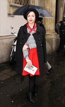 #MFW: Frankie Morello Runway Arrivals