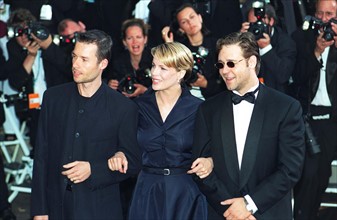 KIM BASINGER
American Actress
(Seen at the 1997 Cannes Film Festival)
With...