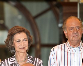 Juan Carlos 1er d'Espagne et la reine Sofia