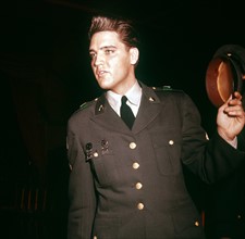 Elvis Presley in Deutschland stationiert