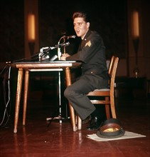 Elvis Presley stationed in Germany