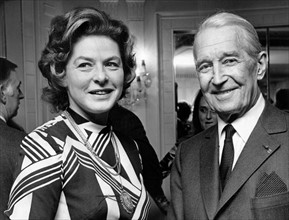 Ingrid BERGMAN und Maurice CHEVALIER 1971