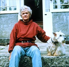Die britische Schriftstellerin Daphne Du Maurier ("Rebecca")...