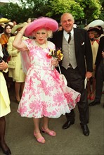 Dame BARBARA CARTLAND
British Writer and Playwright
with her son GUY...