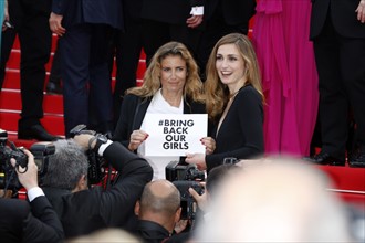 Lisa Azuelos and Julie Gayet, Cannes festival 2014