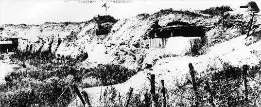 Les abords du Fort de Douaumont en 1916