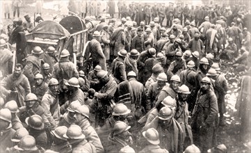 I. WK - Westfront - Kriegsgefangene 1916
