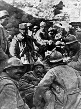 1. Weltkrieg: Gefangene französische Soldaten