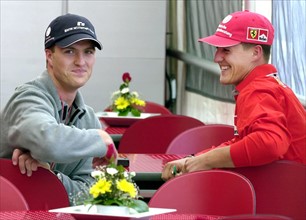 Michael et Ralf Schumacher