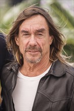 Iggy Pop attends a photocall for "Gimme Danger" at the Palais Des Festival in Cannes during the 69th Cannes Film festival.
