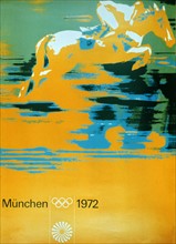 Olympische Spiele - MÃ¼nchen 1972 - Plakat