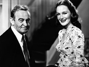 BARRY FITZGERALD & DOROTHY HART 
Character(s): Det. Lt. Dan Muldoon, Ruth Morrison 
Film 'THE