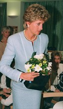 HRH PRINCESS OF WALES
Pictured during her visit to Great Ormand Street...