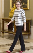 Königin Letizia Audienz, Madrid