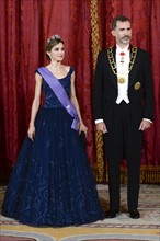 Gala Dinner zu Ehren des peruanischen Präsidenten Humala in Madrid