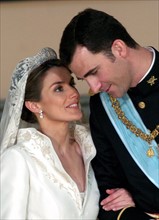 Royal wedding of crown prince Felipe and Letizia