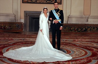 Royal wedding of crown prince Felipe and Letizia