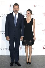 Opernbesuch der spanischen Royals in Madrid