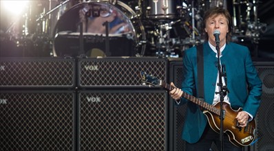 Paul McCartney tritt in Berlin auf