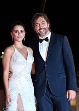 Penelope Cruz and Javier Bardem during the red carpet of film Loving Pablo at the 74th Venice International Film Festival, Venice, ITALY-06-09-2017