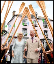 Prince Charles the Duchess of Cornwall visit Cornwall