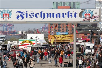 Sonniges Wetter in Hamburg