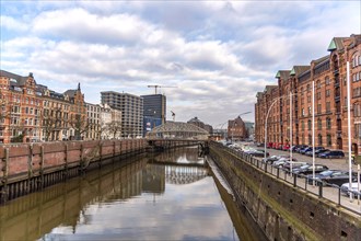 Im Stadtteil HafenCity von Hamburg