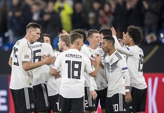 Fussball Laenderspiel/ Deutschland - Niederlande.