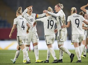 Fussball Frauen Nationalmannschaft/ Deutschland - Frankreich
