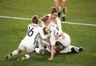 Fussball Frauen Nationalmannschaft/ Deutschland - Frankreich