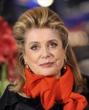 French actress Catherine Deneuve arrives at the premiere for 'On My Way' ('Elle S'en Va') during